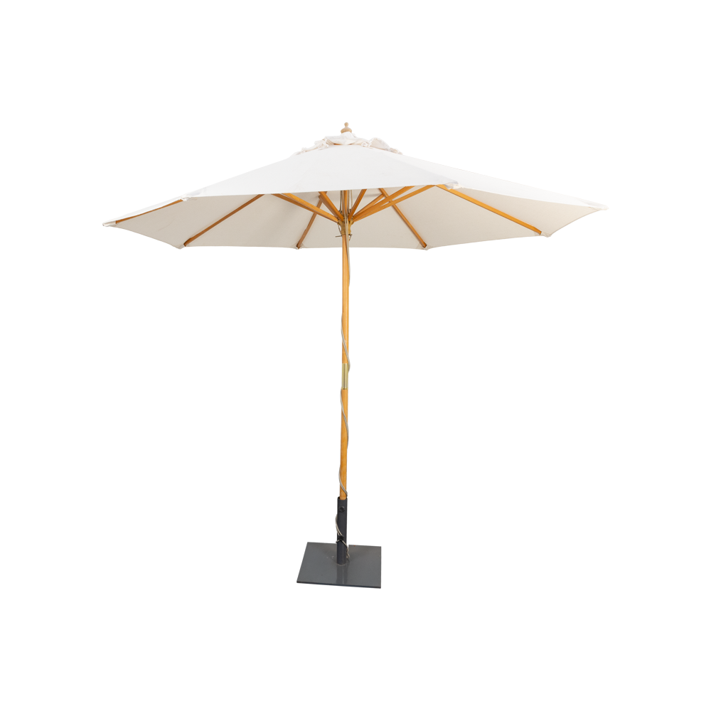 9ft Ivory Market Umbrella